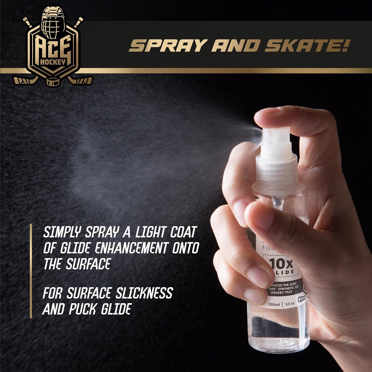 ACE HOCKEY LIQUID SPRAY FOR HOCKEY TILES