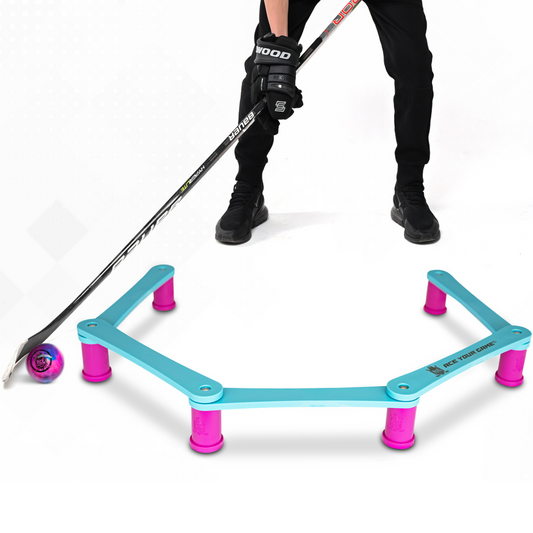 ACE HOCKEY THE SNAKE 5 ELEVATED - LIGHTWEIGHT STICKHANDLING TRAINER FOR ROLLER, DEK AND STREET HOCKEY