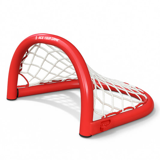 ACE HOCKEY - SNIPER GOAL - 12" METAL HOCKEY GOAL - FOLDABLE