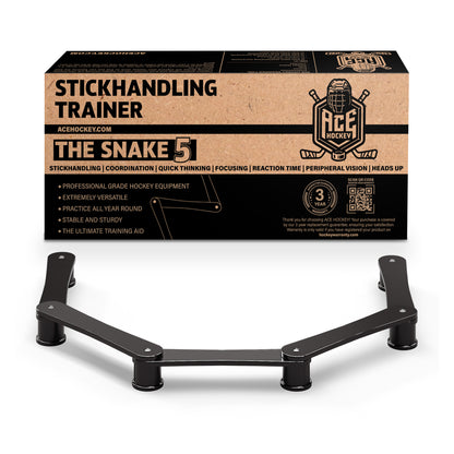 ACE HOCKEY THE SNAKE 5 - LIGHTWEIGHT STICKHANDLING TRAINER