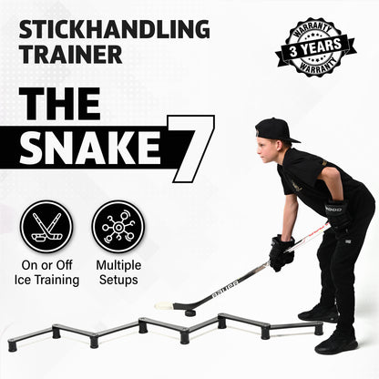 ACE HOCKEY THE SNAKE 7 - LIGHTWEIGHT STICKHANDLING TRAINER