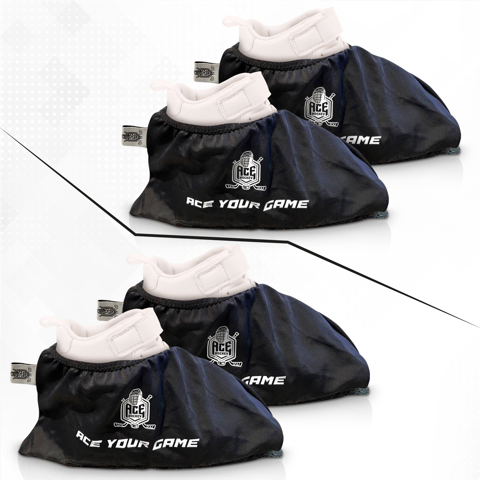 ACE HOCKEY SLIDE BOARD BOOTIES - COMPATIBLE WITH ALL FITNESS / HOCKEY SLIDE BOARD