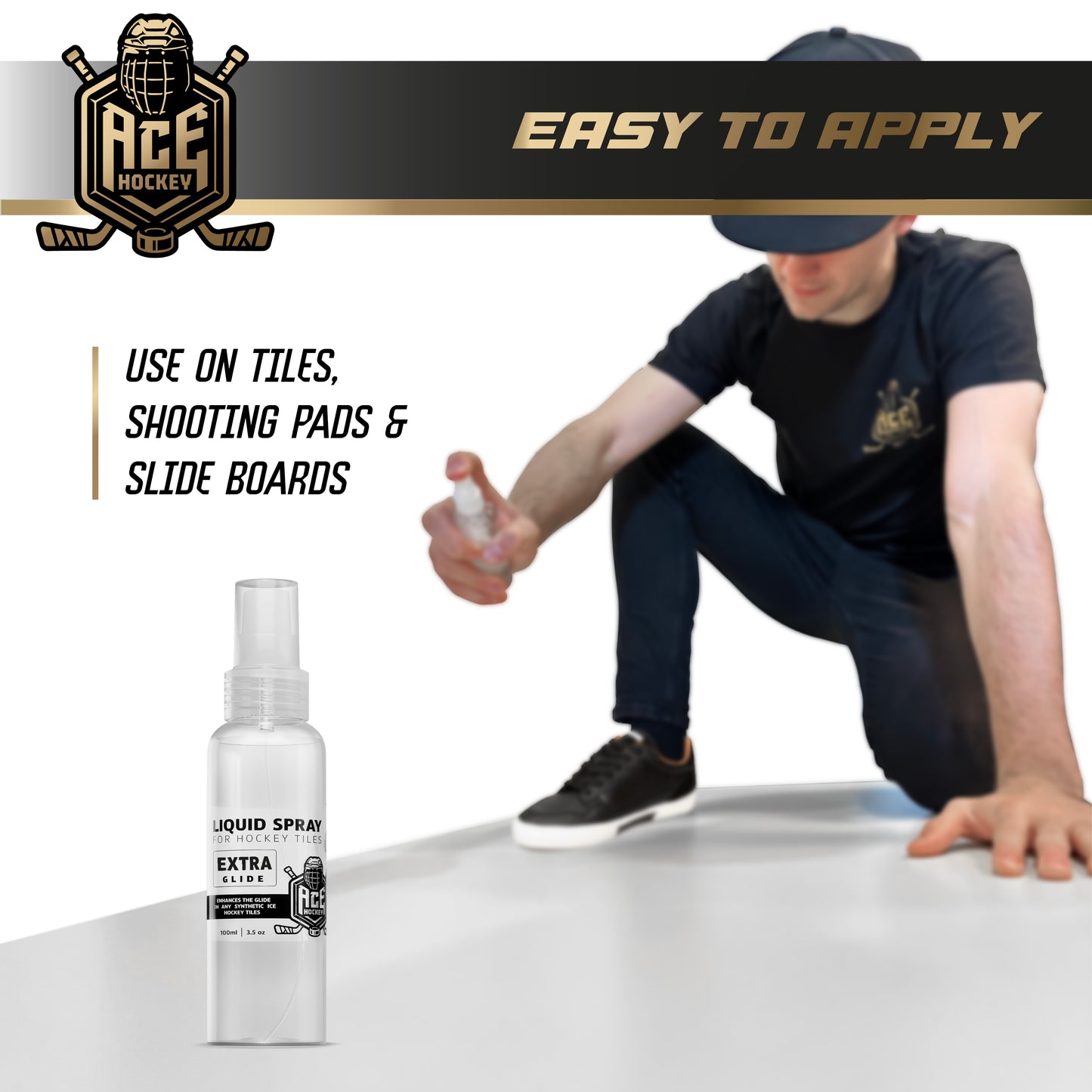 ACE HOCKEY LIQUID SPRAY FOR HOCKEY TILES