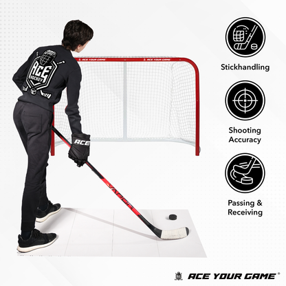 ACE HOCKEY TILES FOR HOCKEY TRAINING - STICKHANDLING, PASSING, SHOOTING