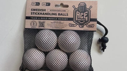 ACE HOCKEY SWEDISH STICKHANDLING BALLS